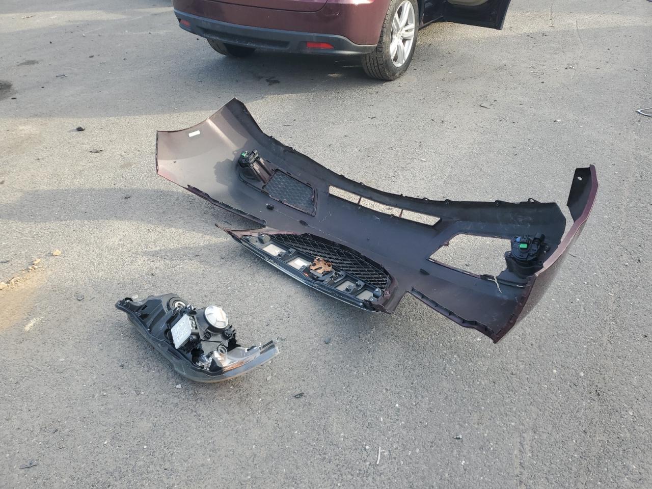 2014 Acura RDX VIN 5J8TB4H50EL012929 Copart auction photo, front end / side damage thumbnail 13