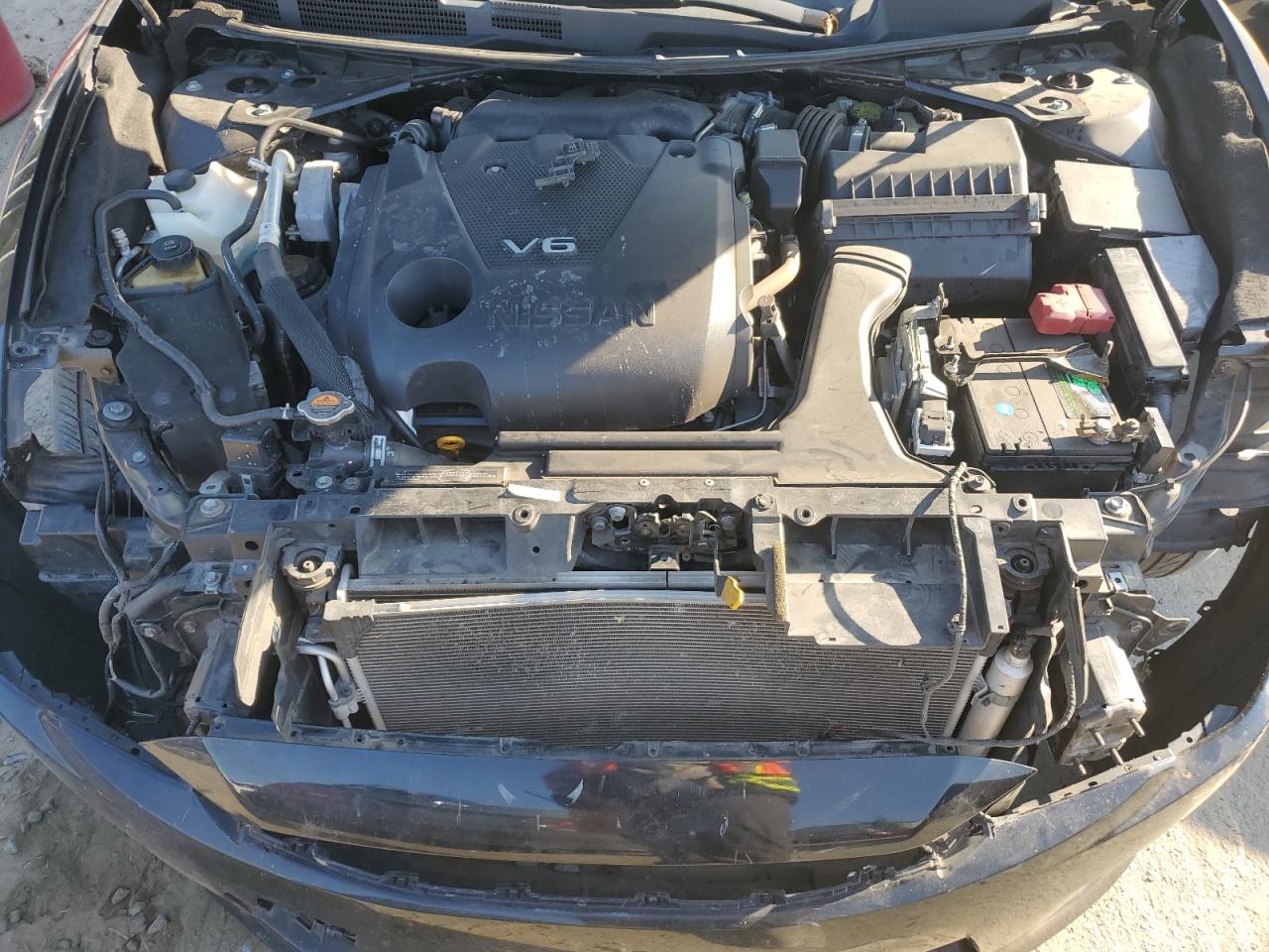 2017 Nissan Maxima VIN 1N4AA6AP3HC392231 Copart auction photo, side / front end damage thumbnail 11