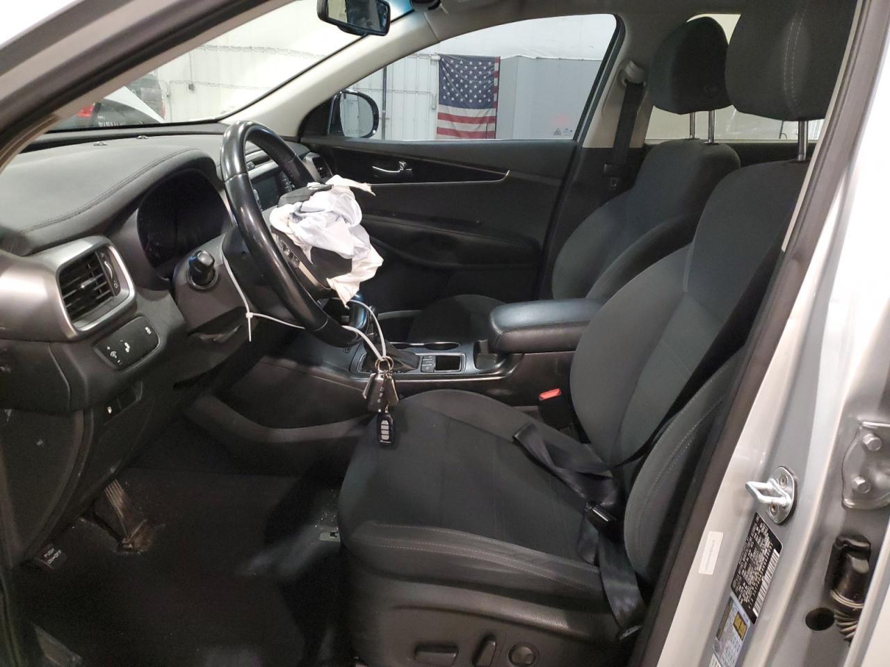 2019 KIA Sorento VIN 5XYPGDA34KG438091 Copart auction photo, front end damage thumbnail 7
