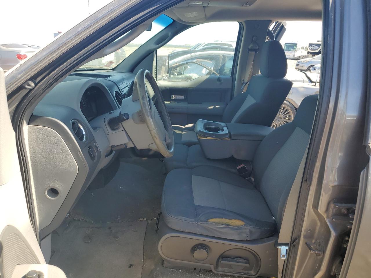 2007 Ford F-150 VIN 1FTRW12W67KC67204 Copart auction photo, front end / side damage thumbnail 7
