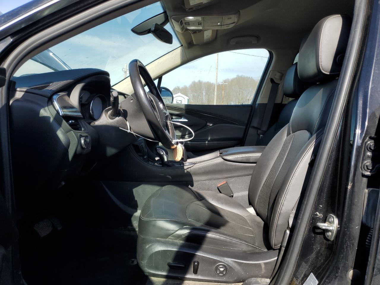 2017 Buick Envision VIN LRBFXDSA8HD074711 Copart auction photo, side / front end damage thumbnail 7