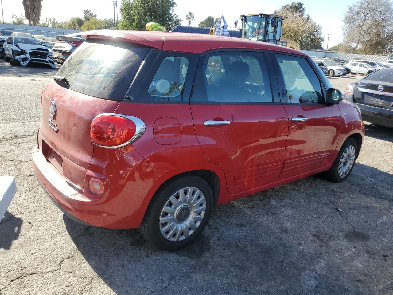 2015 Fiat 500 VIN ZFBCFAAH7FZ035745 Copart auction photo, mechanical / minor dent/scratches damage thumbnail 3
