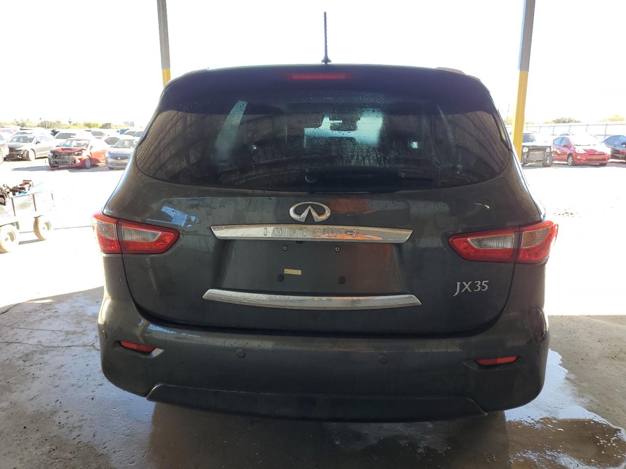 2013 Infiniti JX VIN 5N1AL0MN3DC300116 Copart auction photo, front end damage thumbnail 6