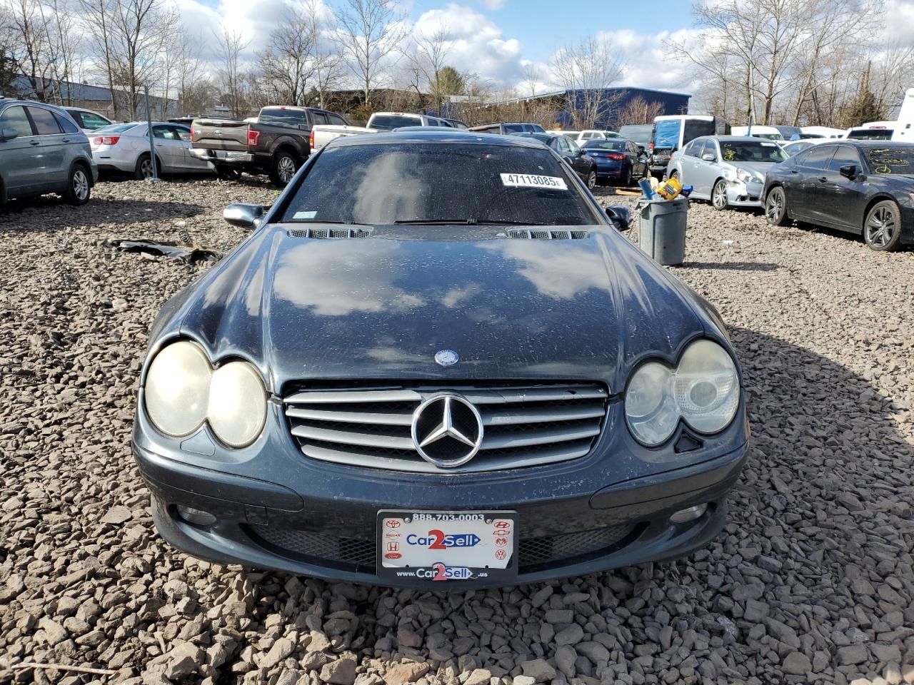 2005 Mercedes-Benz SL-klasse VIN WDBSK75F05F103673 Copart auction photo, rear end damage thumbnail 5