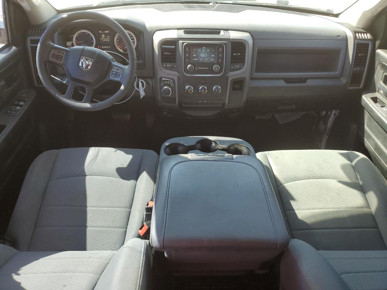 2018 RAM 1500 VIN 1C6RR6KT8JS161250 Copart auction photo, undercarriage / front end damage thumbnail 8