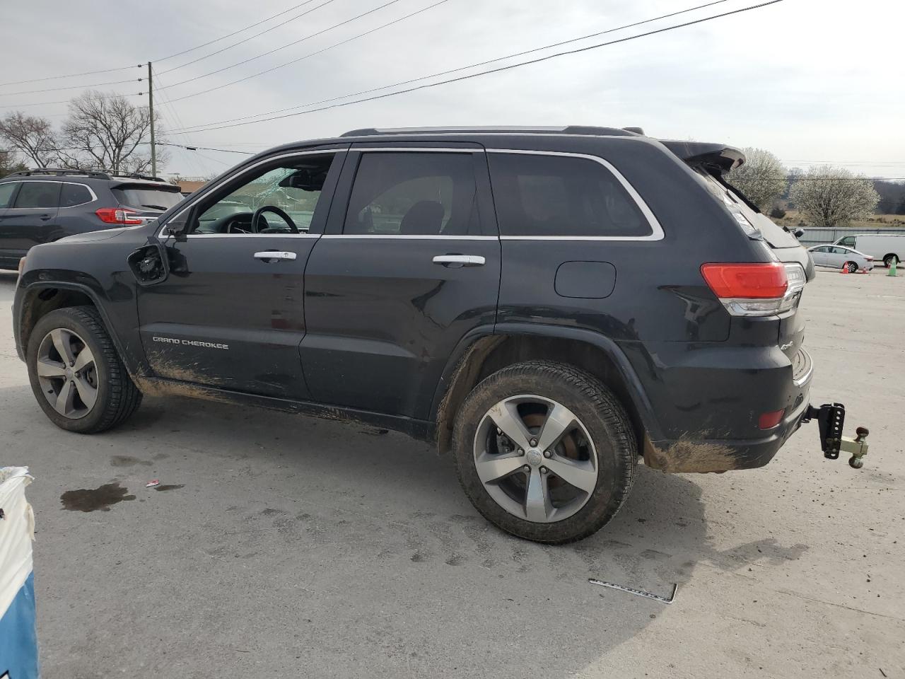 2014 Jeep Grand Cherokee VIN 1C4RJFCT9EC106076 Copart auction photo, rear end damage thumbnail 2