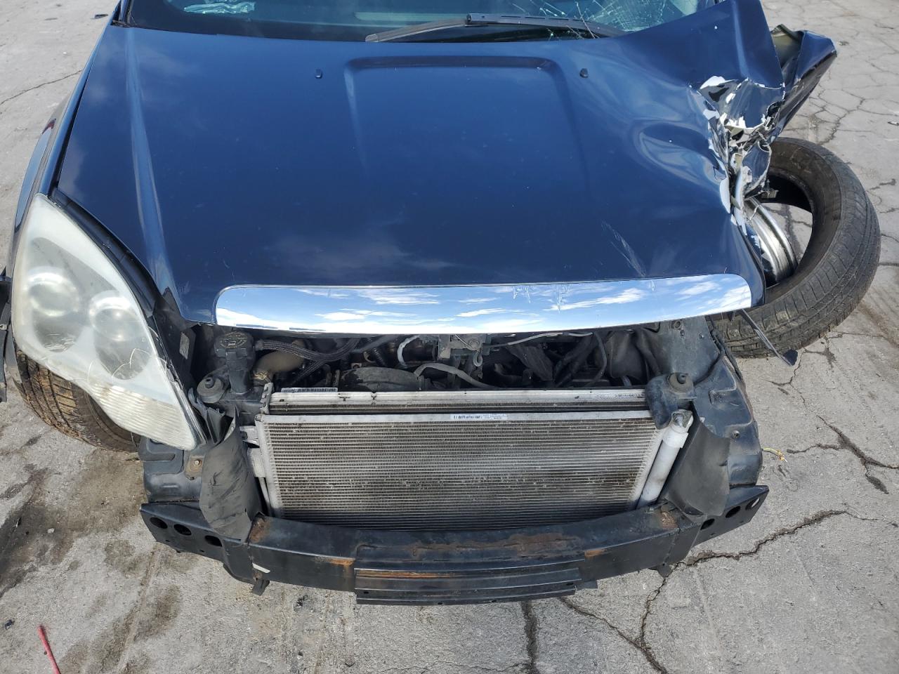 2011 GMC Acadia VIN 1GKKVTEDXBJ369456 Copart auction photo, all over damage thumbnail 11
