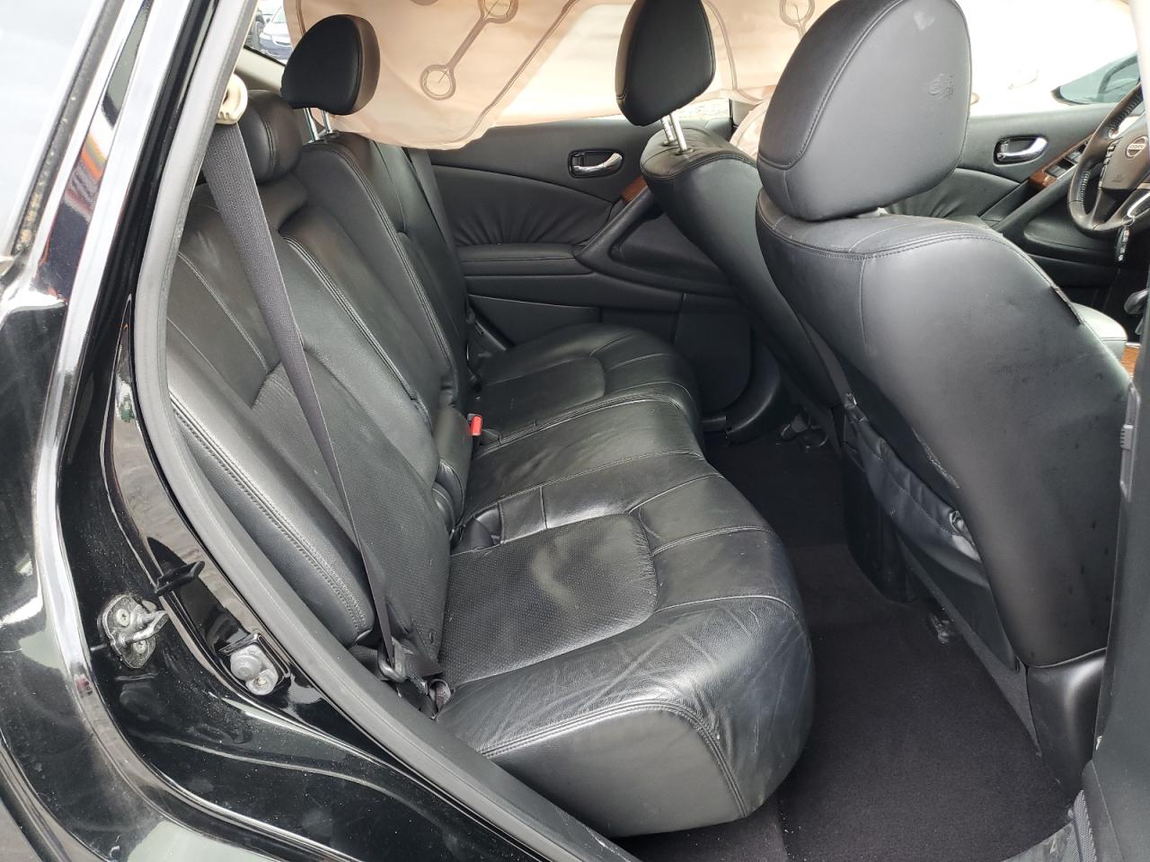2010 Nissan Murano VIN JN8AZ1MW7AW101201 Copart auction photo, side damage thumbnail 10