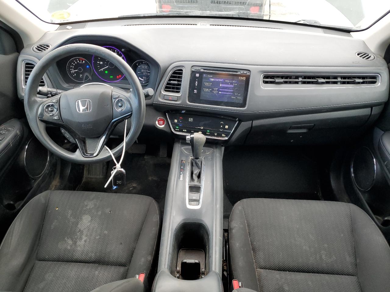 2018 Honda HR-V VIN 3CZRU6H51JG714872 Copart auction photo, rear end / hail damage thumbnail 8