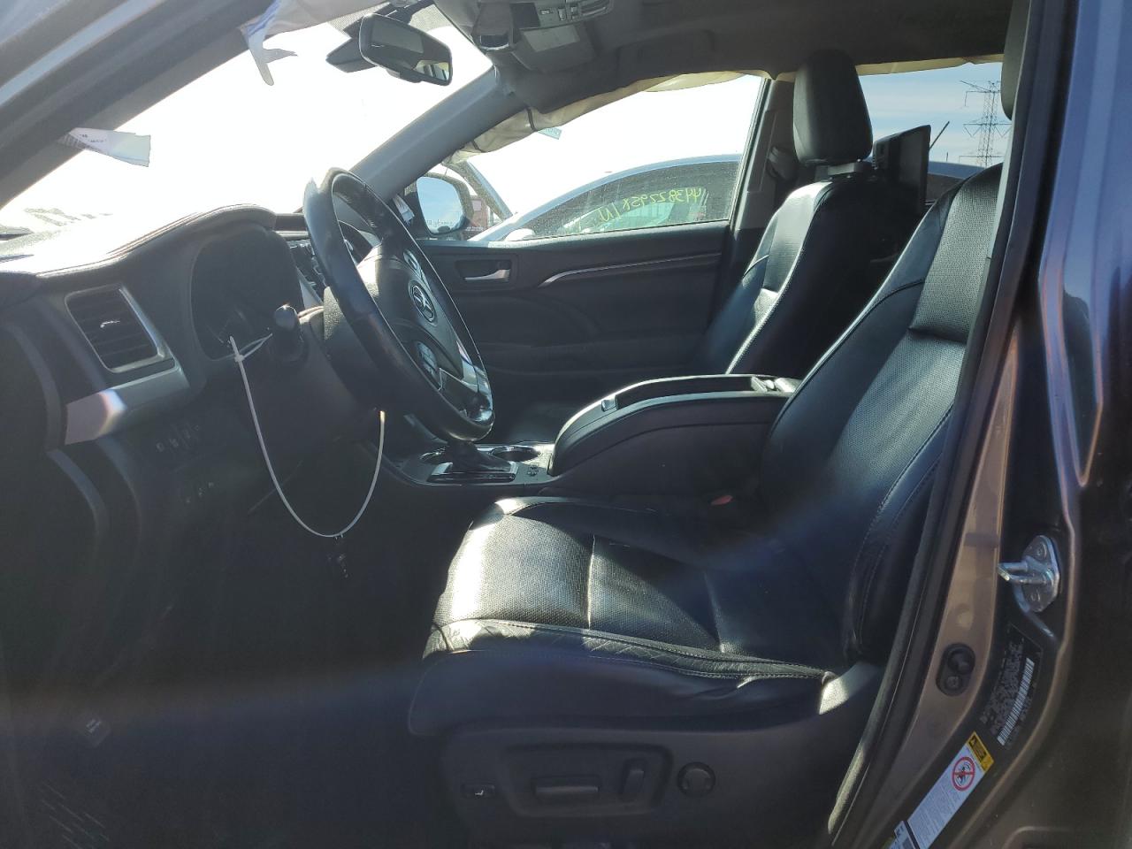 2014 Toyota Highlander VIN 5TDDKRFH0ES023098 Copart auction photo, side / rear end damage thumbnail 7