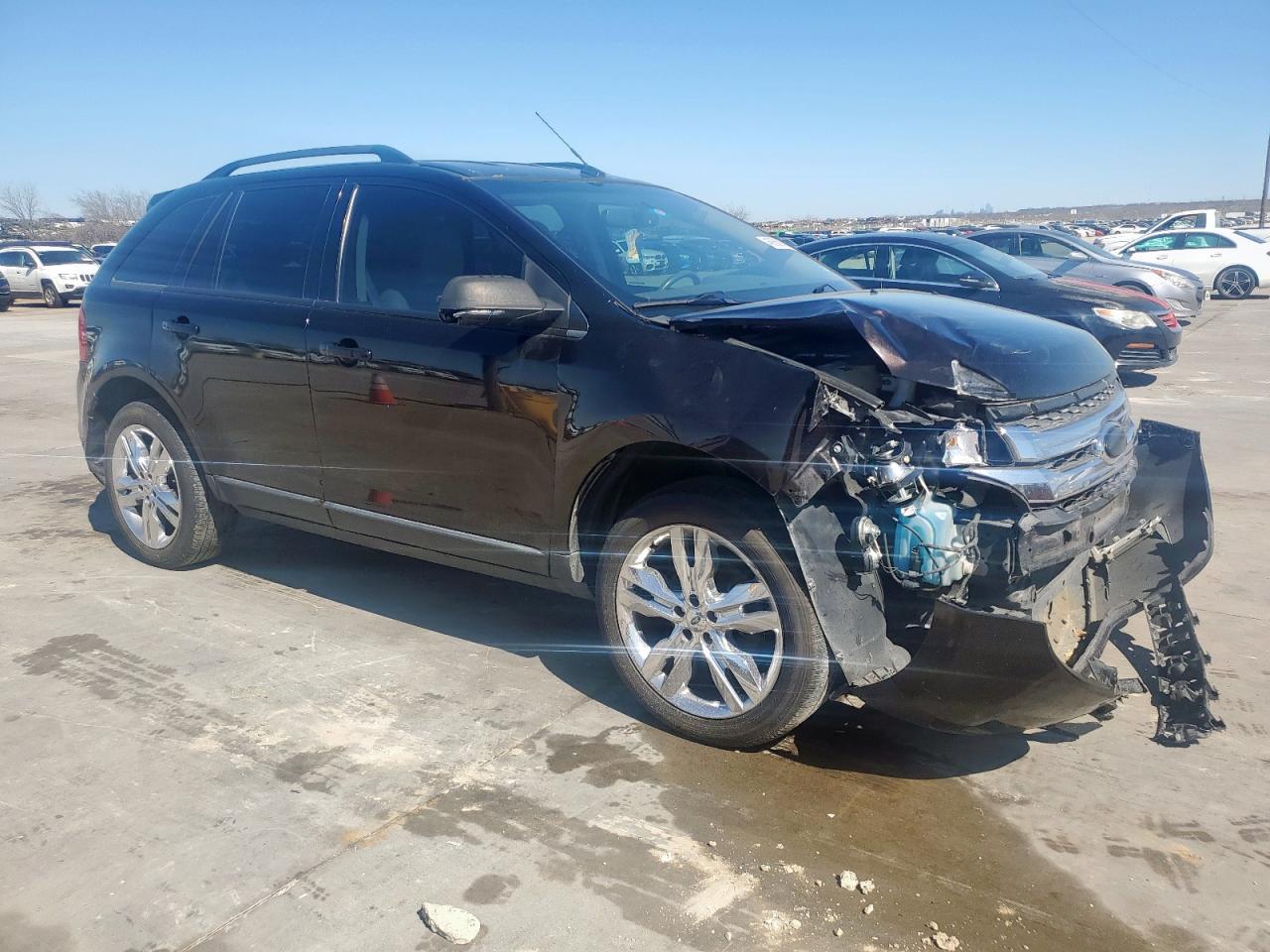 2013 Ford Edge VIN 2FMDK3JC7DBA51842 Copart auction photo, front end damage thumbnail 4