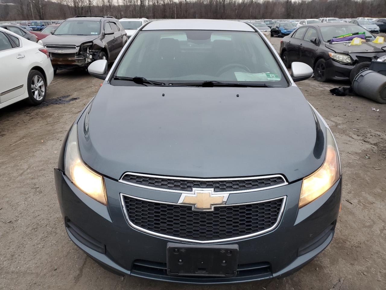 2014 Chevrolet Cruze VIN 1G1PC5SB4E7371011 Copart auction photo, rear end / front end damage thumbnail 5