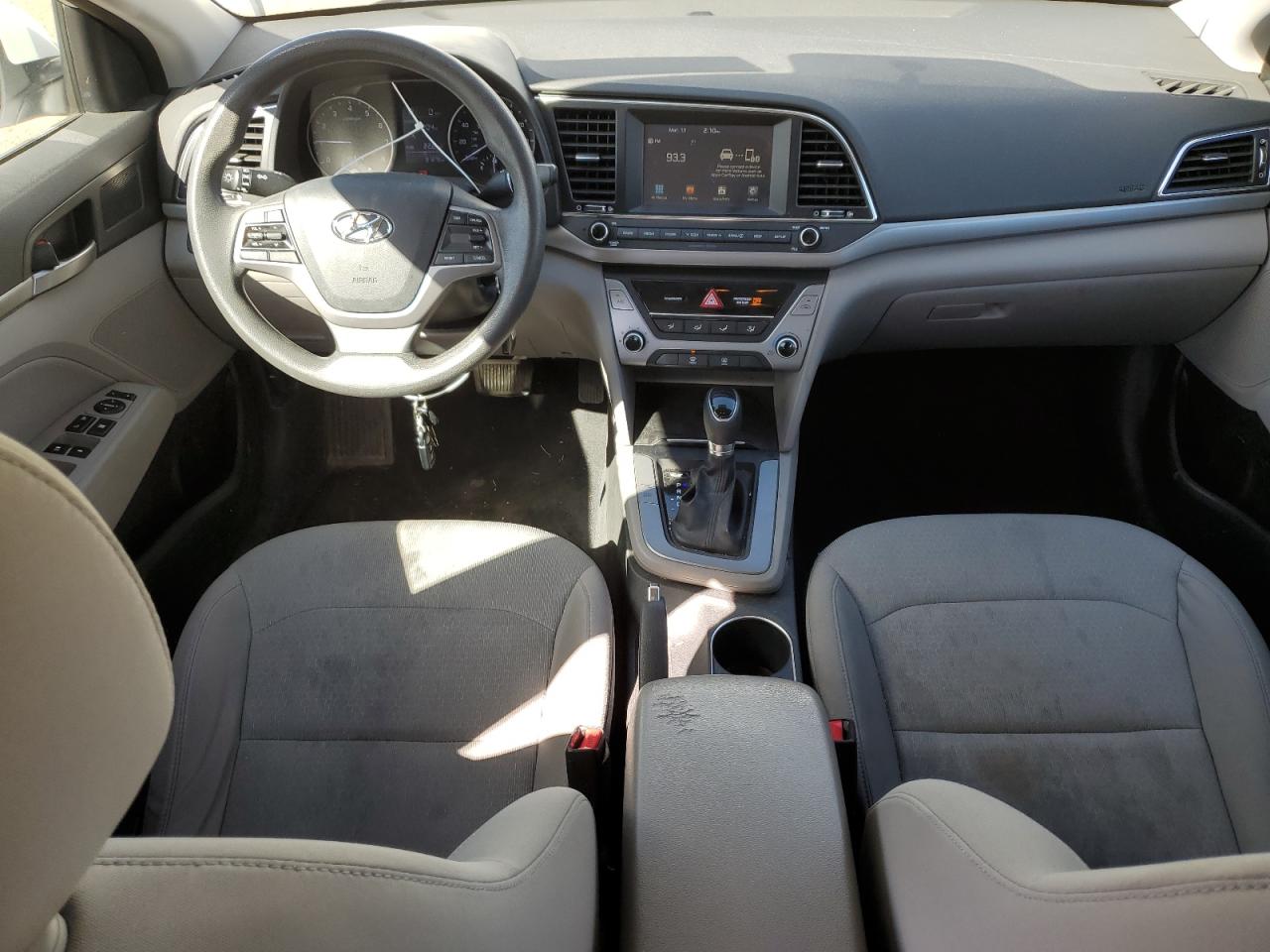 2017 Hyundai Elantra VIN 5NPD84LF7HH002277 Copart auction photo, rear end / side damage thumbnail 8