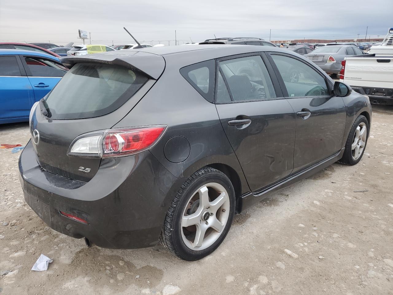 2011 Mazda 3 VIN JM1BL1K5XB1408906 Copart auction photo, mechanical damage thumbnail 3