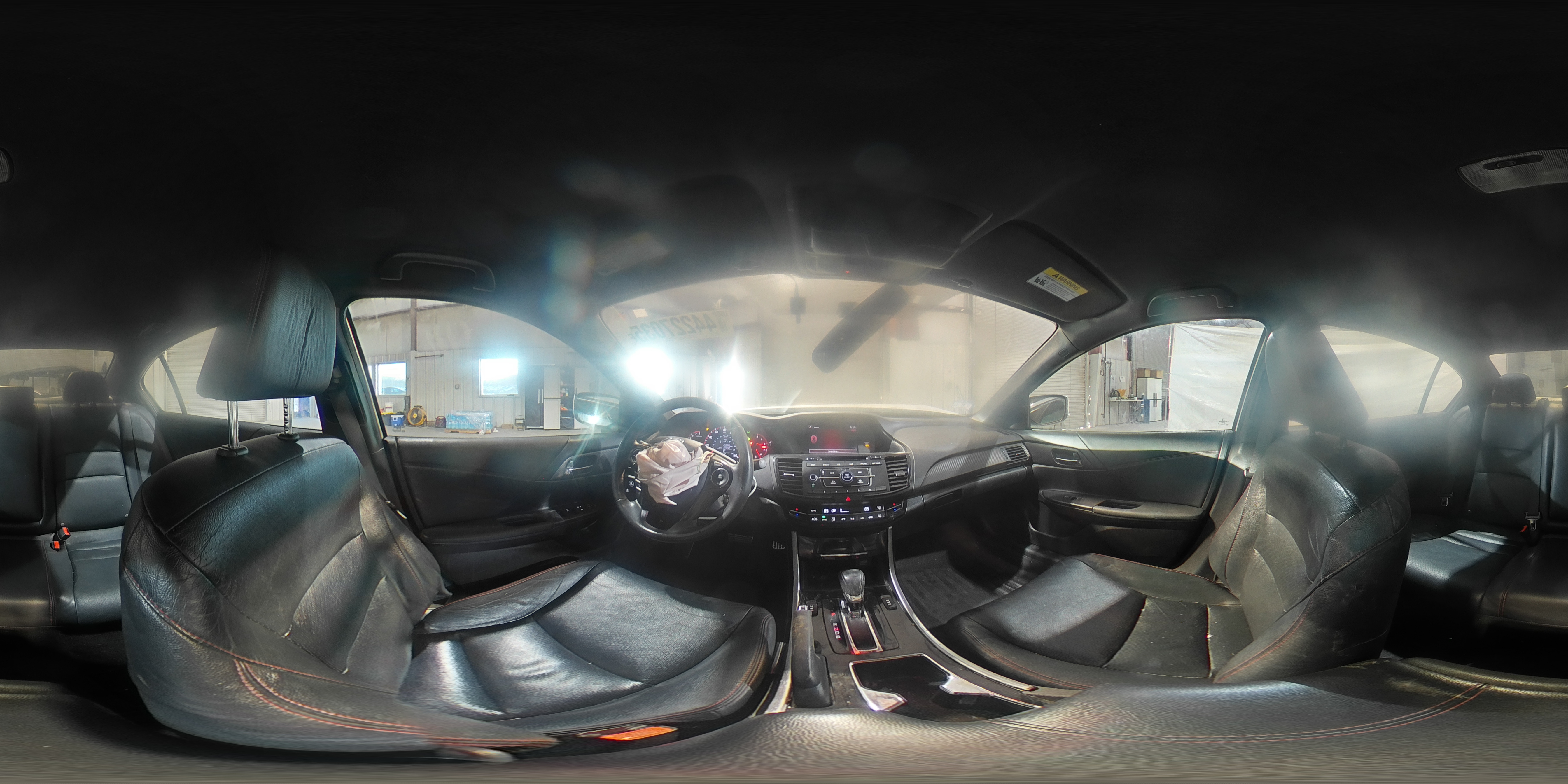 2017 Honda Accord VIN 1HGCR2F11HA054655 Copart auction photo, front end damage thumbnail 13