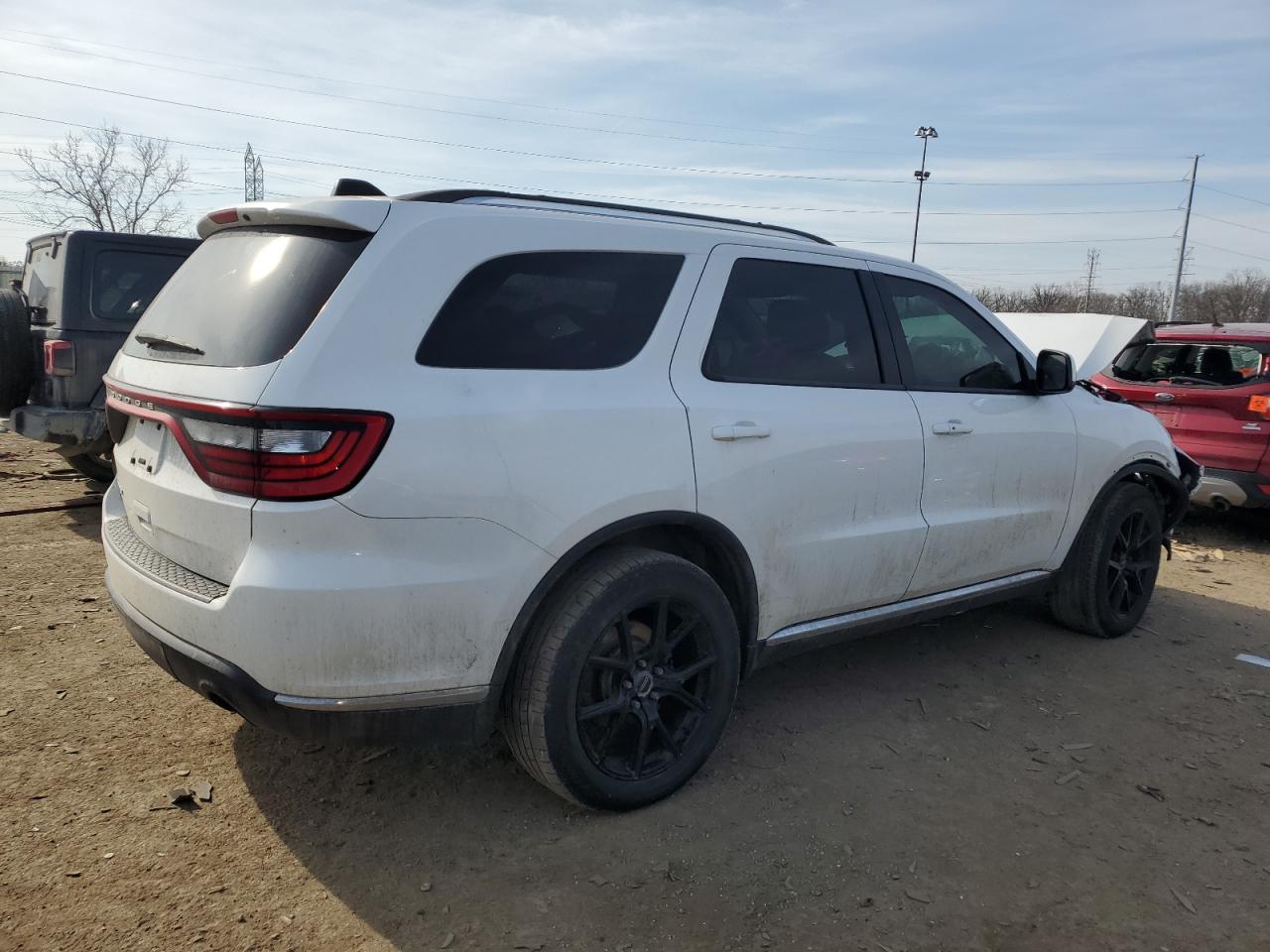 2017 Dodge Durango VIN 1C4RDJAG1HC752989 Copart auction photo, front end damage thumbnail 3