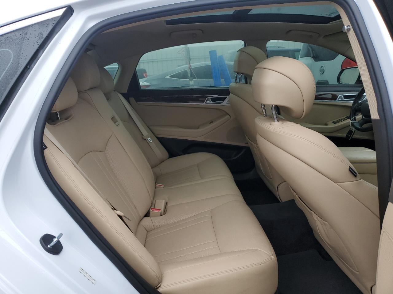 2018 Genesis G80 VIN KMHGN4JEXJU247209 Copart auction photo, front end damage thumbnail 10