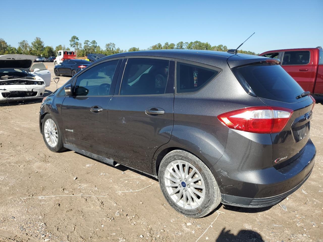 2016 Ford C-MAX VIN 1FADP5AU1GL111828 Copart auction photo, side / front end damage thumbnail 2