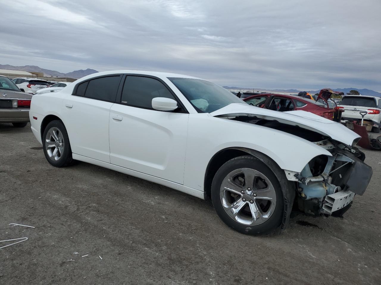 2013 Dodge Charger VIN 2C3CDXBGXDH718147 Copart auction photo, front end damage thumbnail 4