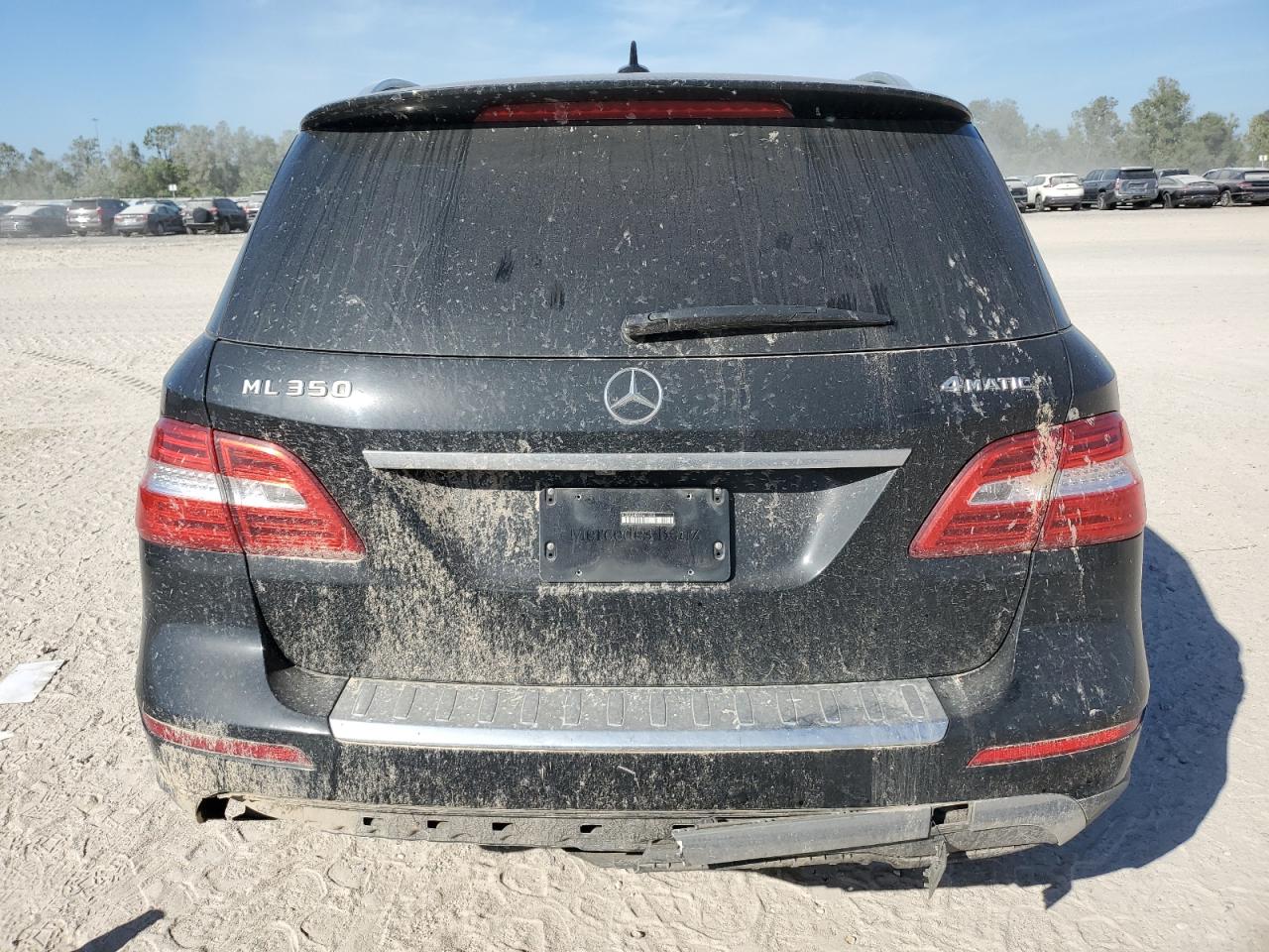 2015 Mercedes-Benz M-klasse VIN 4JGDA5HBXFA611220 Copart auction photo, front end damage thumbnail 6