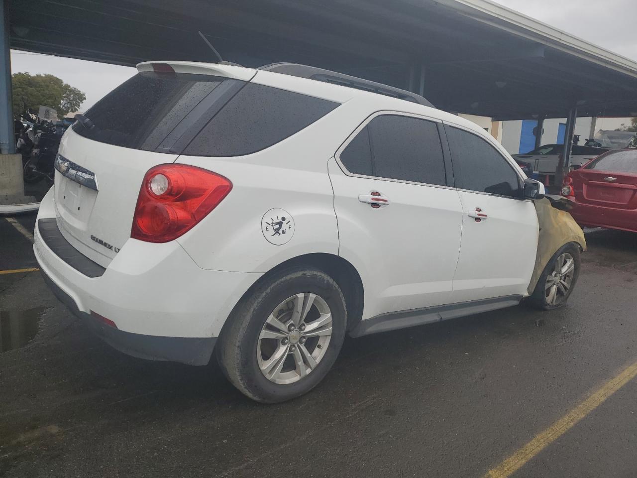 2015 Chevrolet Equinox VIN 2GNFLFEK4F6412220 Copart auction photo, burn / front end damage thumbnail 3