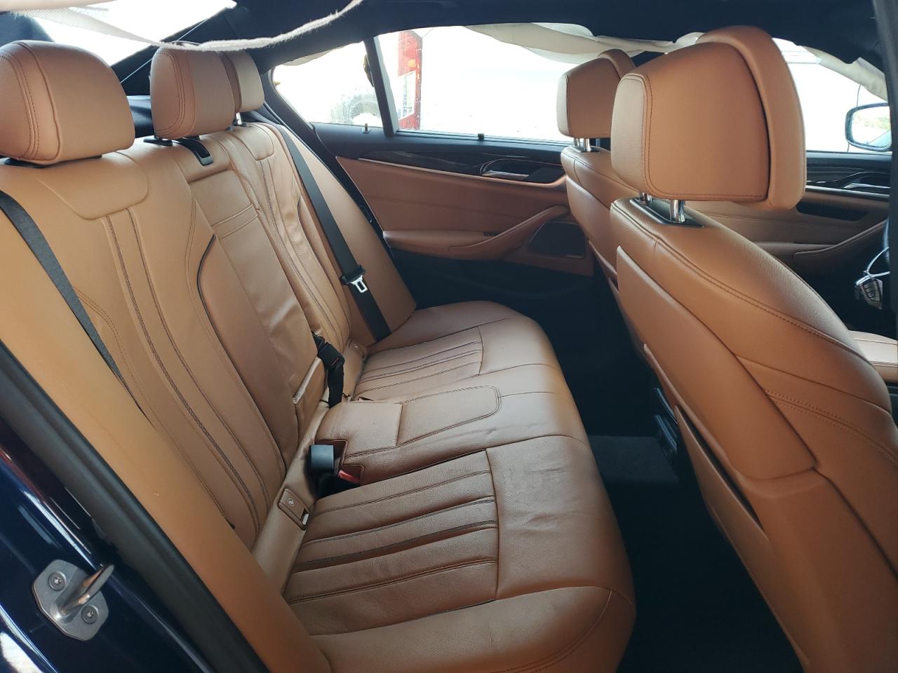2019 BMW 5er VIN WBAJE5C57KWW10260 Copart auction photo, side damage thumbnail 10