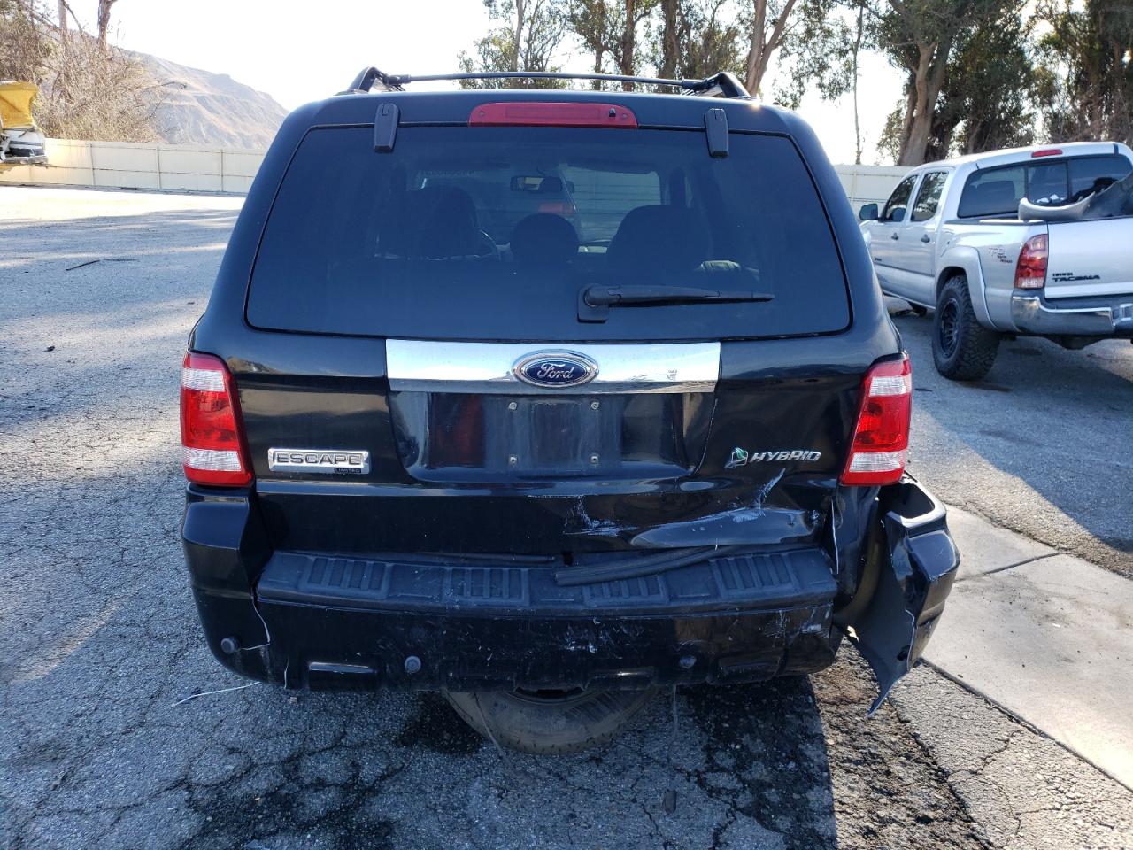 2009 Ford Escape VIN 1FMCU49349KB04428 Copart auction photo, rear end / undercarriage damage thumbnail 6