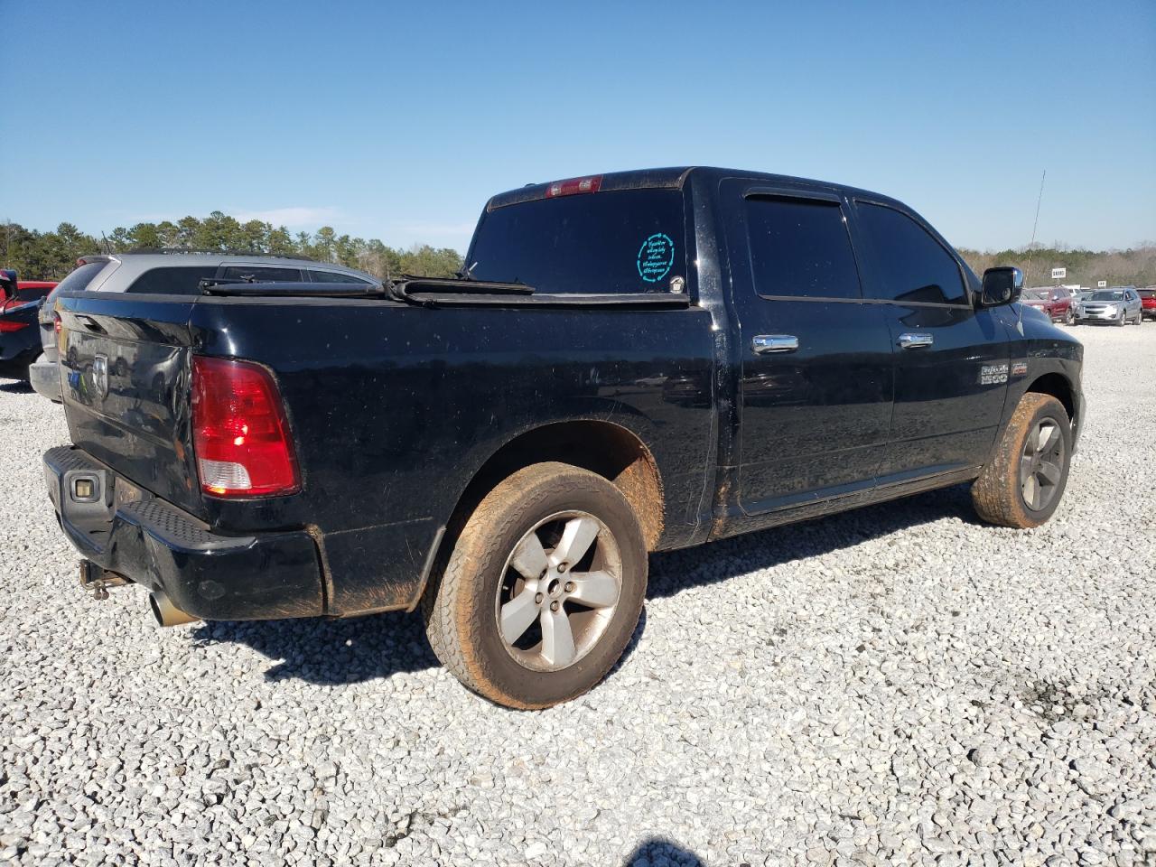 2013 RAM 1500 VIN 1C6RR6KT0DS574431 Copart auction photo, burn - interior damage thumbnail 3