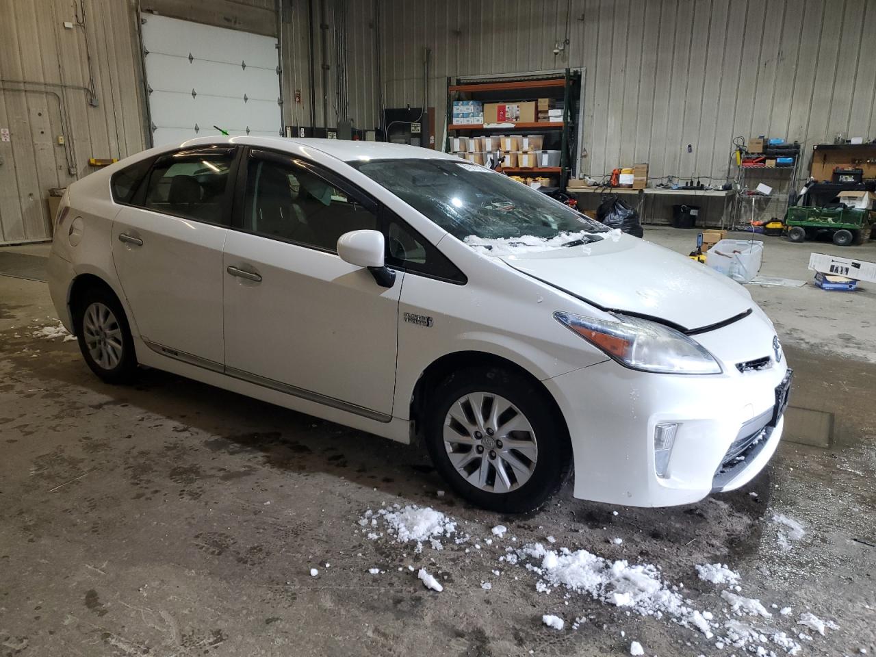 2012 Toyota Prius VIN JTDKN3DP3C3009393 Copart auction photo, side damage thumbnail 4