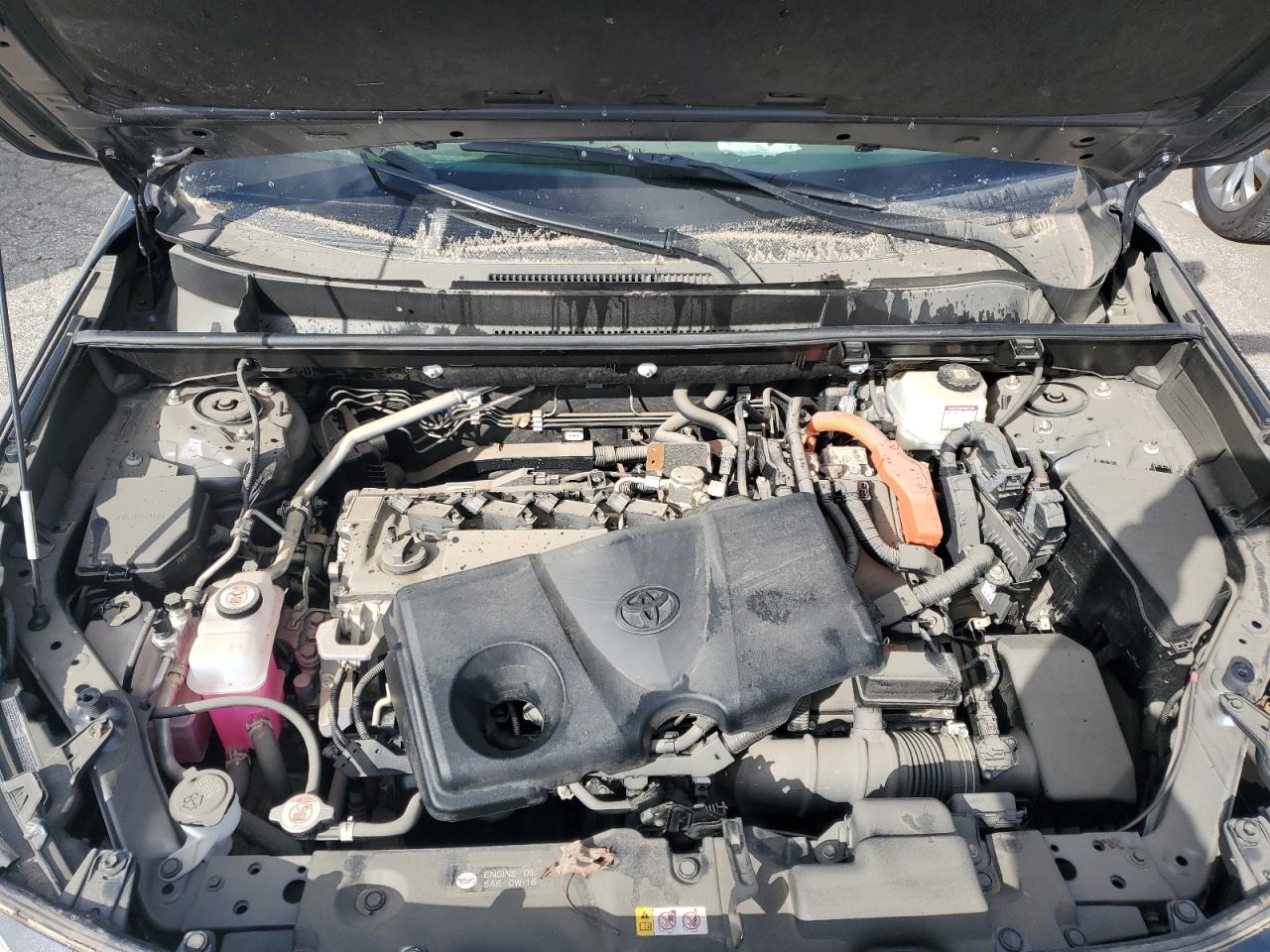 2022 Toyota RAV 4 VIN JTMRWRFV9ND147656 Copart auction photo, water/flood damage thumbnail 13