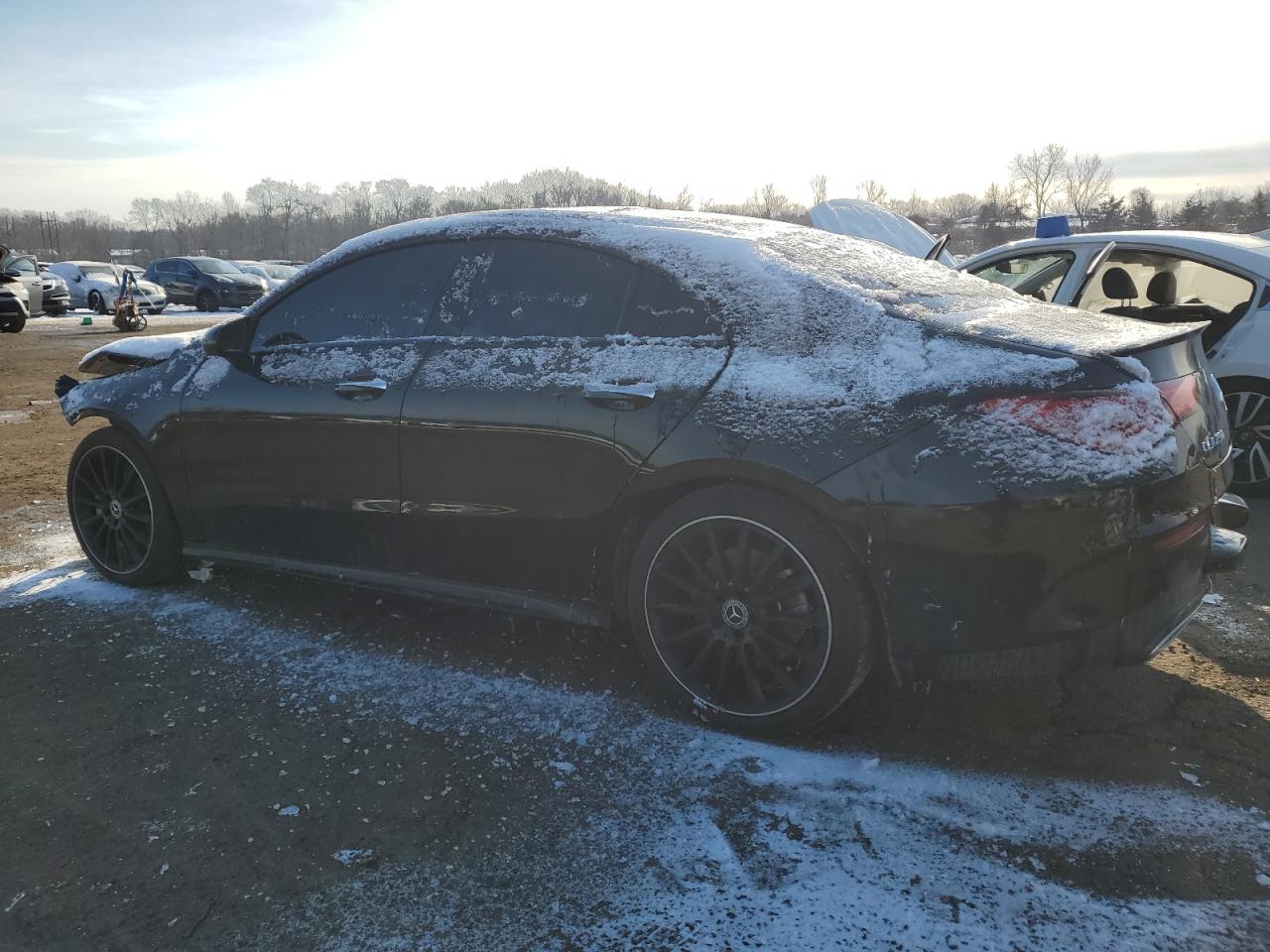 2023 Mercedes-Benz CLA-klasse VIN W1K5J4HBXPN376434 Copart auction photo, front end damage thumbnail 2