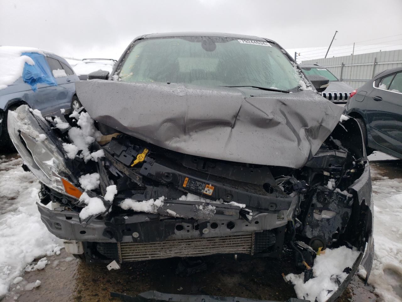 2013 Ford Escape VIN 1FMCU9H97DUD40409 Copart auction photo, front end / undercarriage damage thumbnail 5