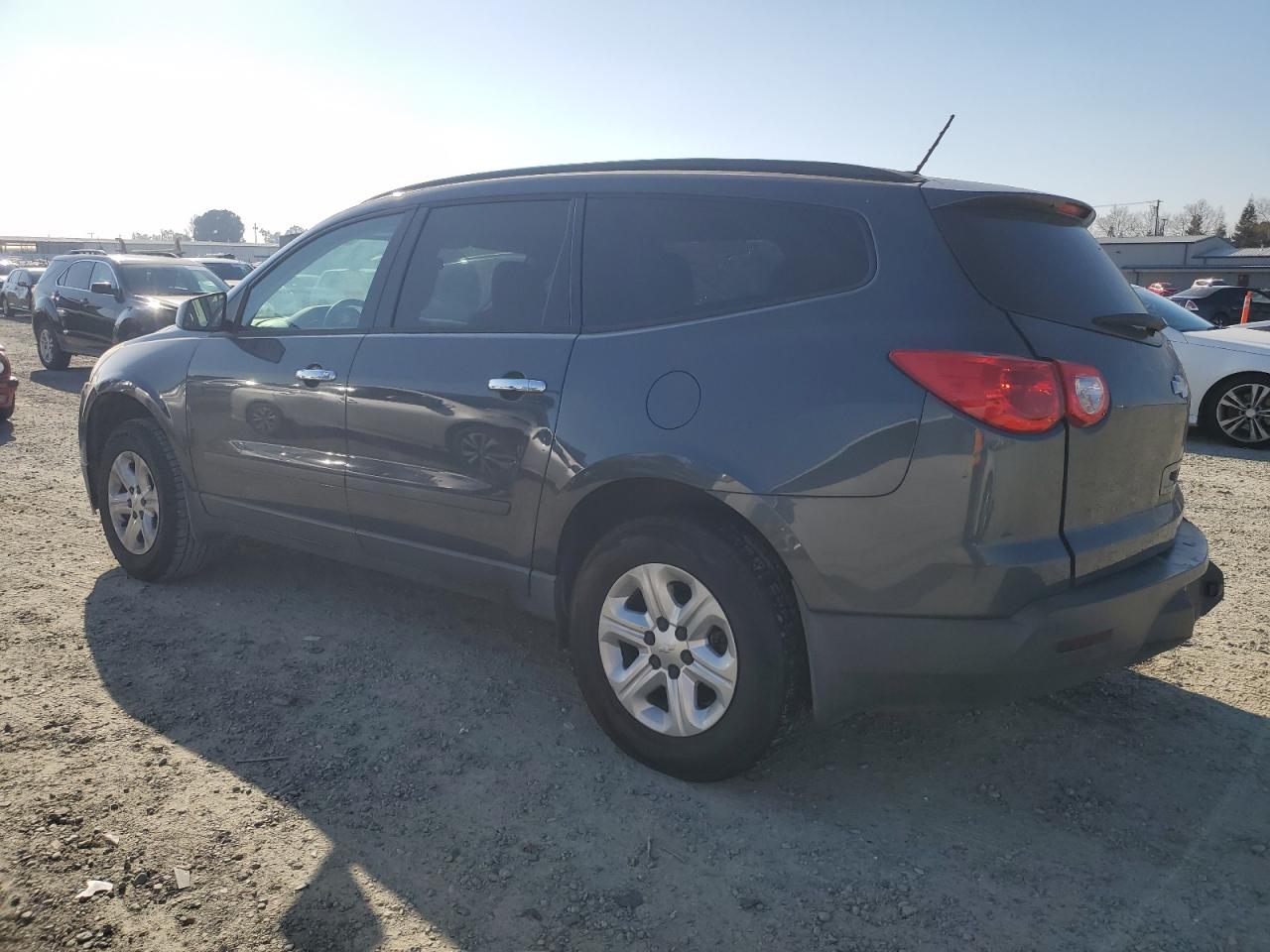 2012 Chevrolet Traverse VIN 1GNKREED0CJ268849 Copart auction photo, all over damage thumbnail 2