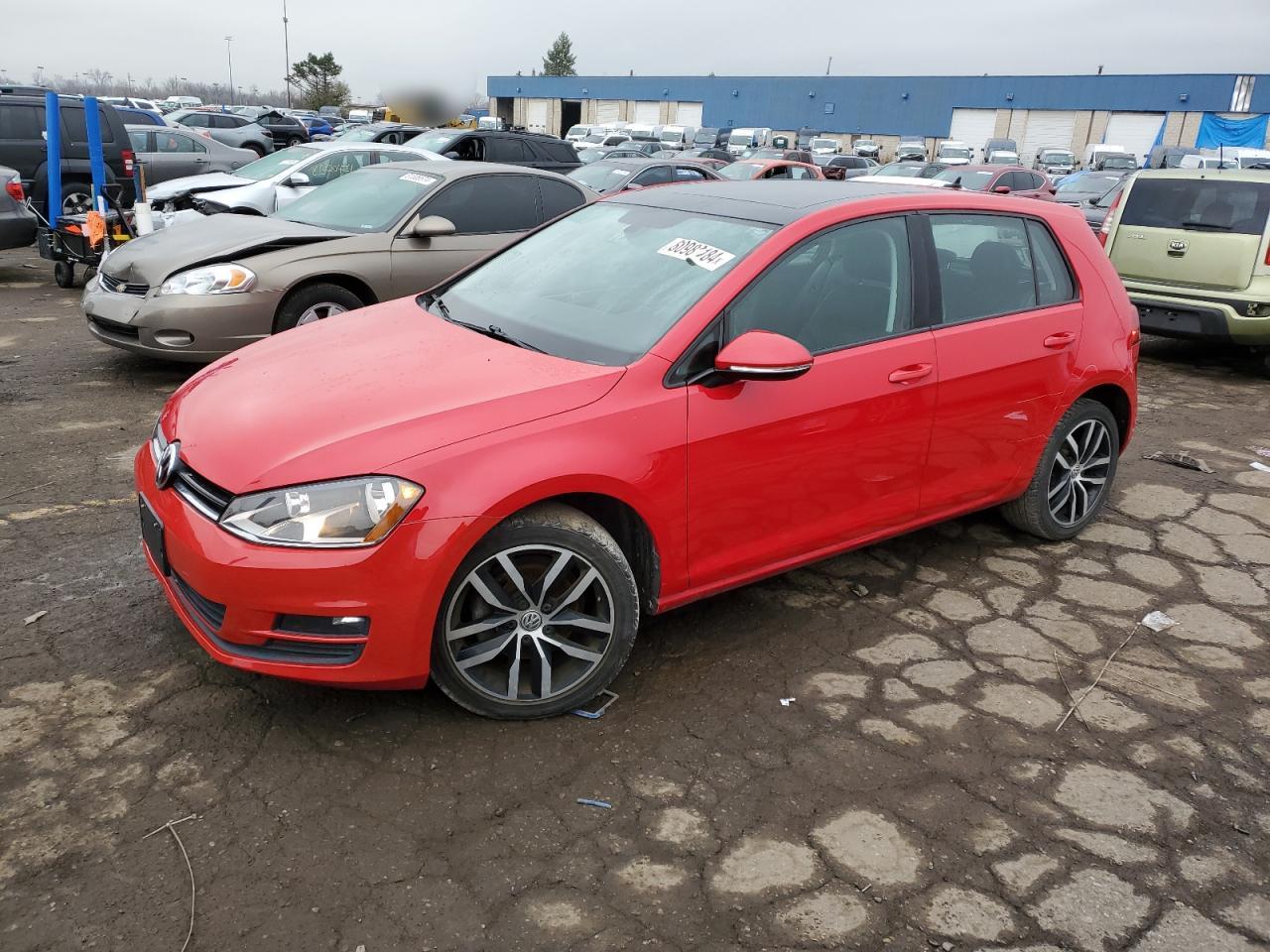 2017 Volkswagen Golf VIN 3VW217AU6HM058278