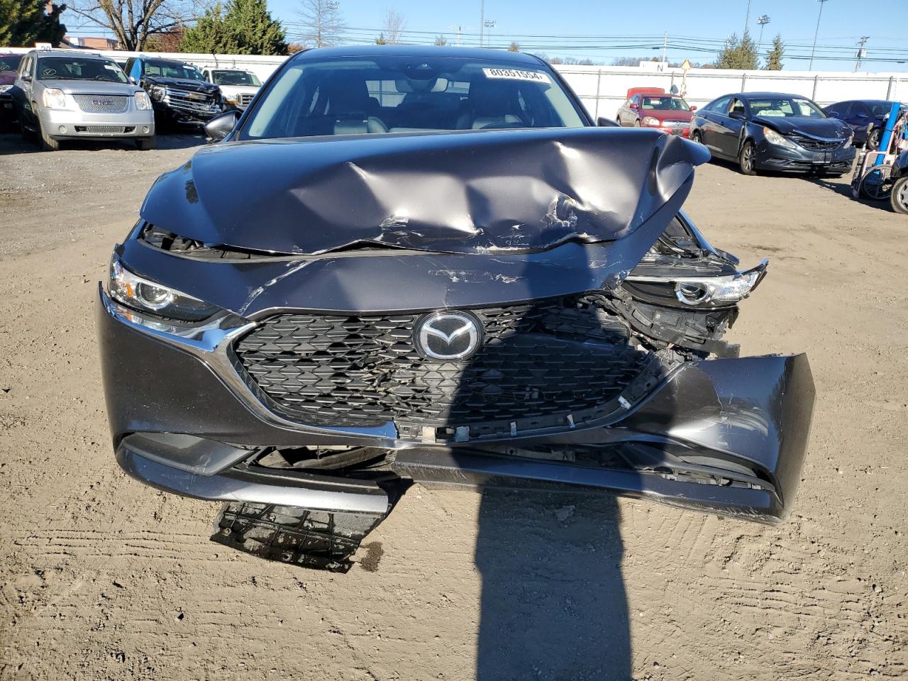 2020 Mazda 3 VIN 3MZBPACL3LM126917 Copart auction photo, front end / minor dent/scratches damage thumbnail 5