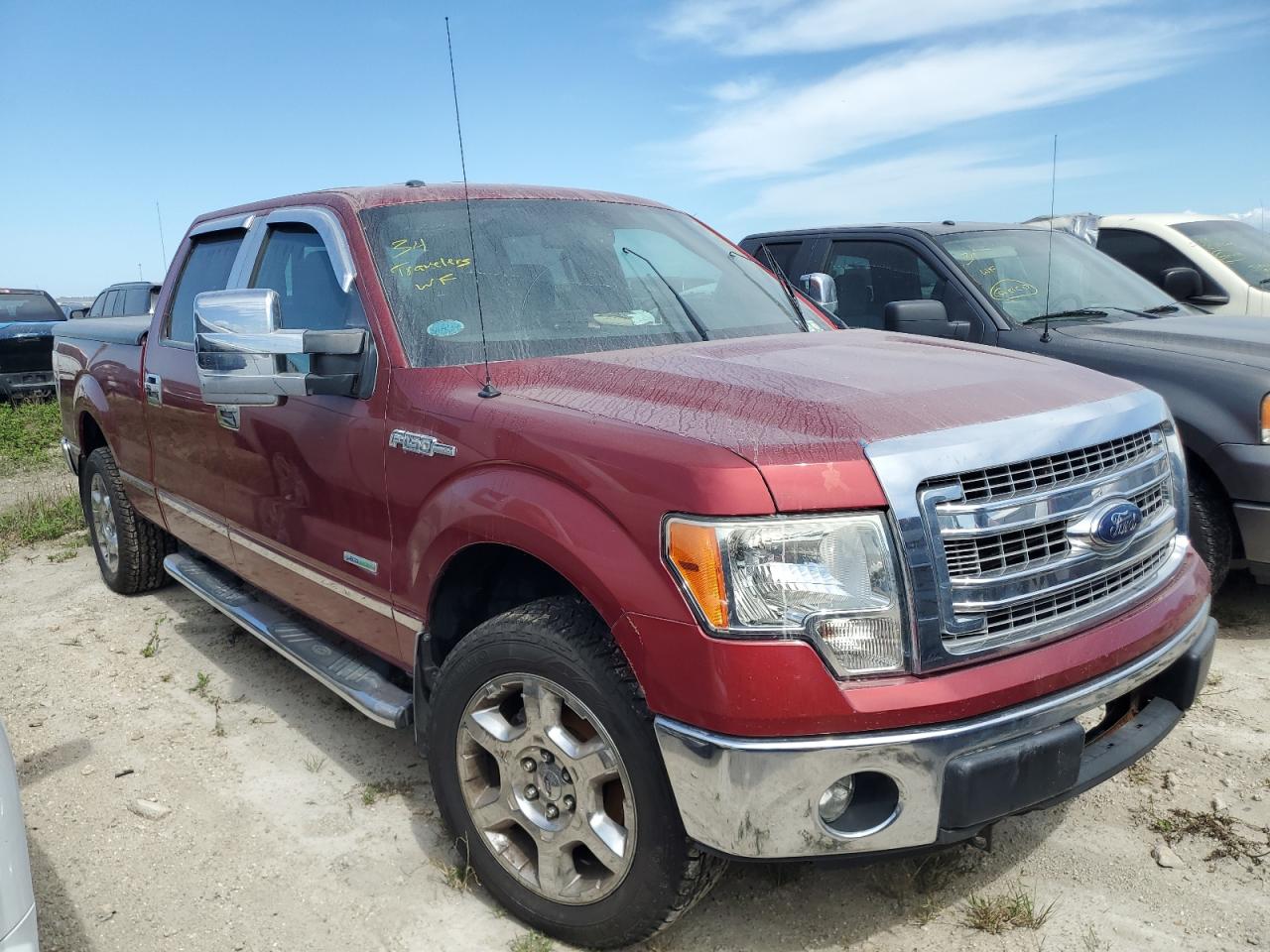 2013 Ford F-150 VIN 1FTFW1ETXDFA66530 Copart auction photo, water/flood damage thumbnail 4