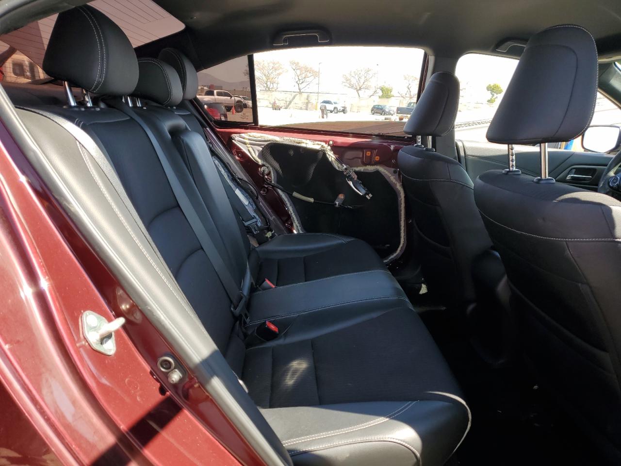 2017 Honda Accord VIN 1HGCR2F57HA241725 Copart auction photo, rear end / side damage thumbnail 10