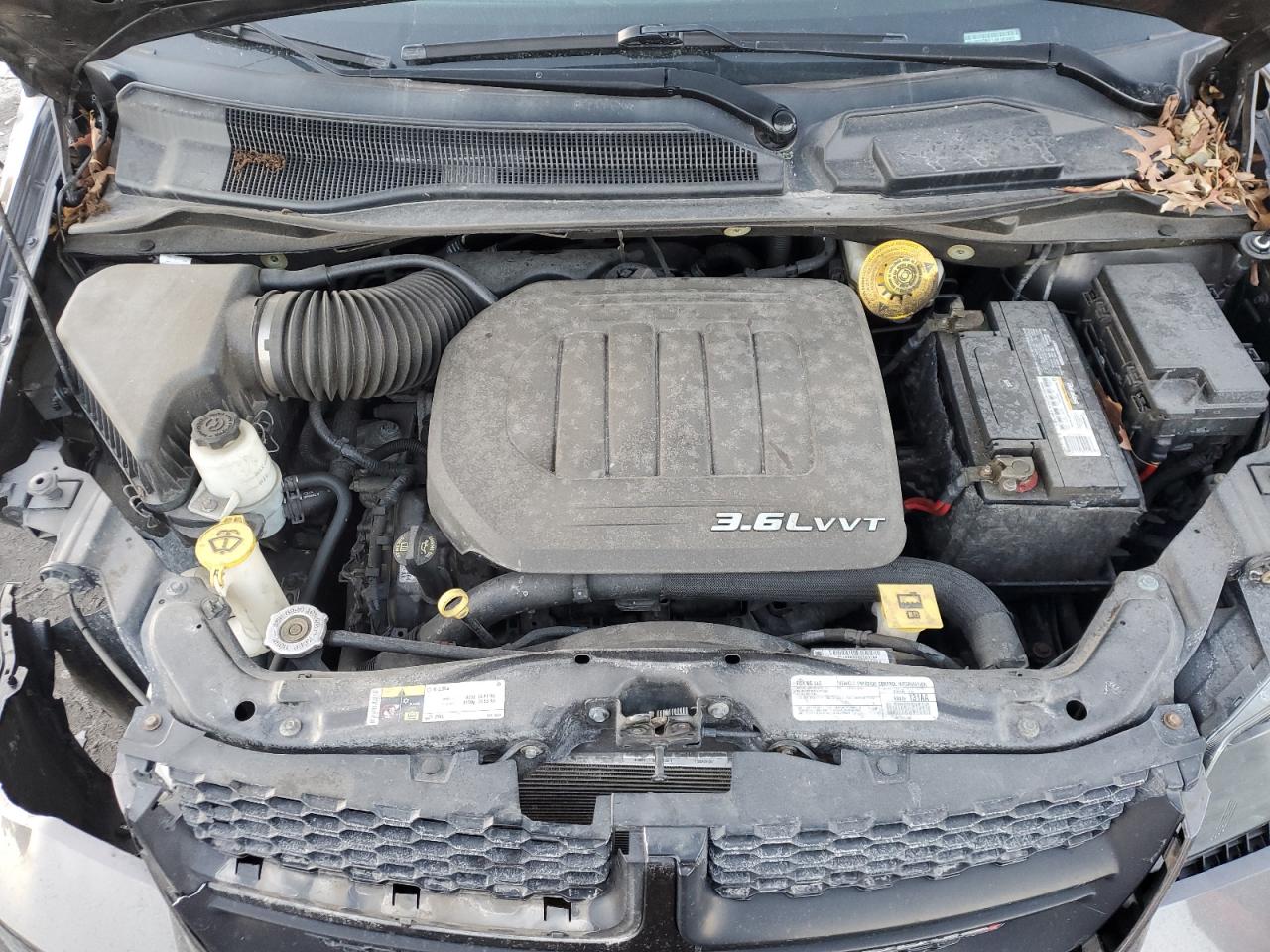 2018 Dodge Caravan VIN 2C4RDGBG1JR185083 Copart auction photo, front end damage thumbnail 12