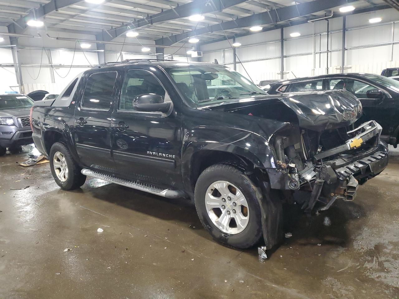 2012 Chevrolet Avalanche VIN 3GNTKFE71CG146995 Copart auction photo, front end damage thumbnail 4