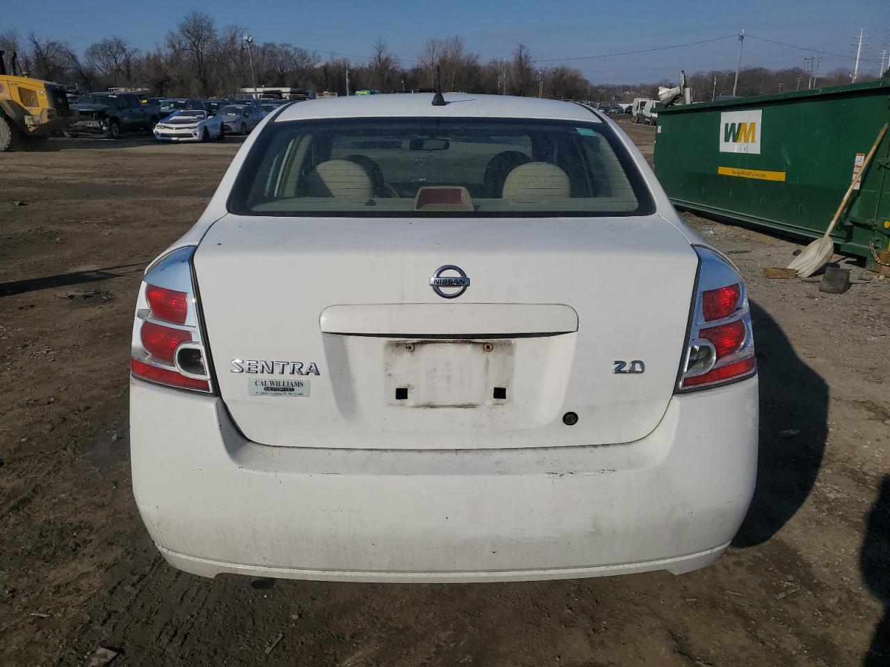 2007 Nissan Sentra VIN 3N1AB61E87L629453 Copart auction photo, front end damage thumbnail 6