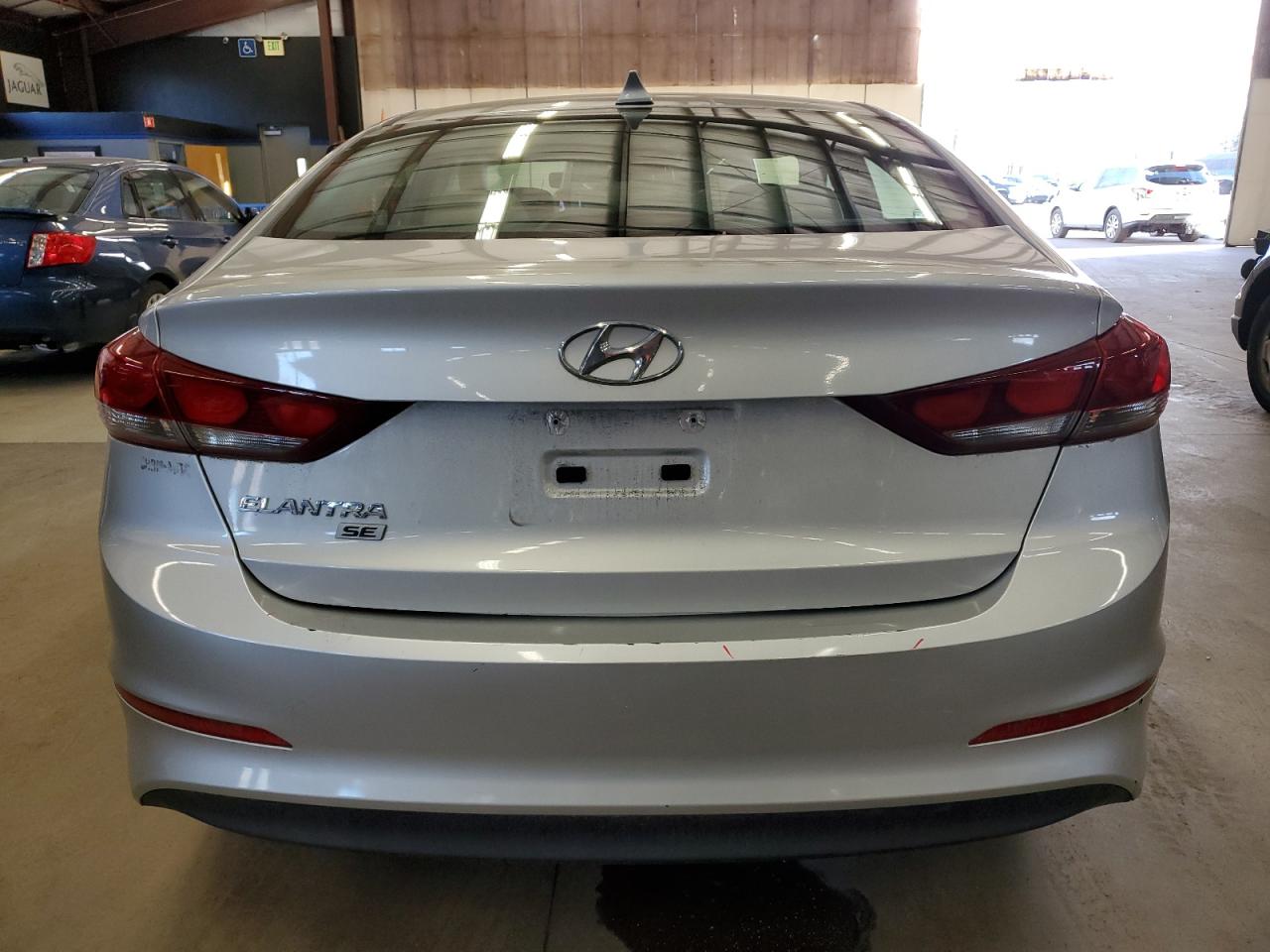 2017 Hyundai Elantra VIN KMHD74LF3HU203548 Copart auction photo, front end / minor dent/scratches damage thumbnail 6