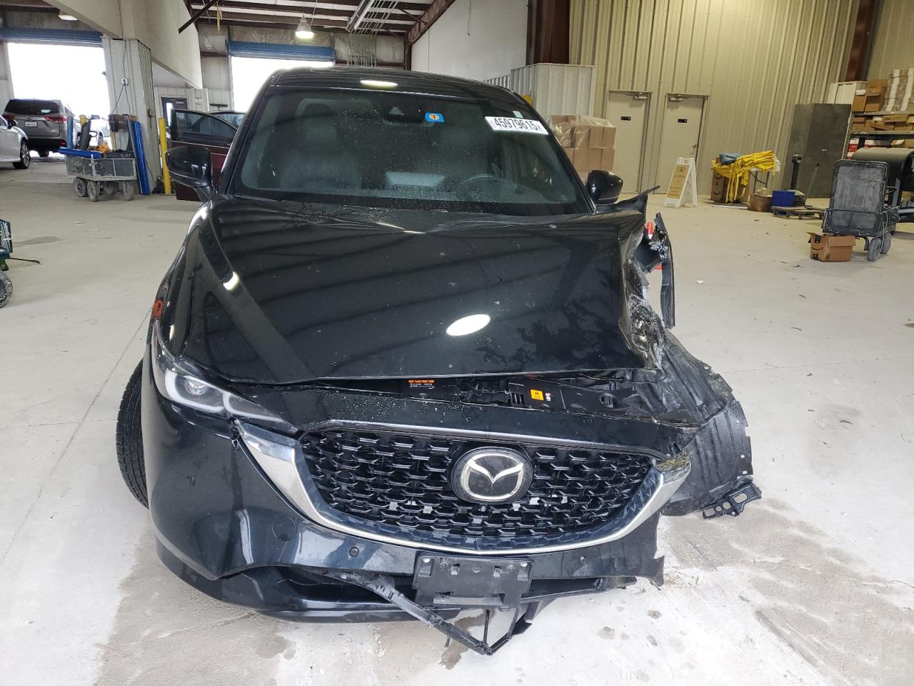 2023 Mazda CX-5 VIN JM3KFBXY6P0235017 Copart auction photo, front end / undercarriage damage thumbnail 5