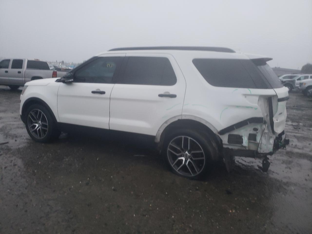 2016 Ford Explorer VIN 1FM5K8GT2GGB52664 Copart auction photo, rear end damage thumbnail 2