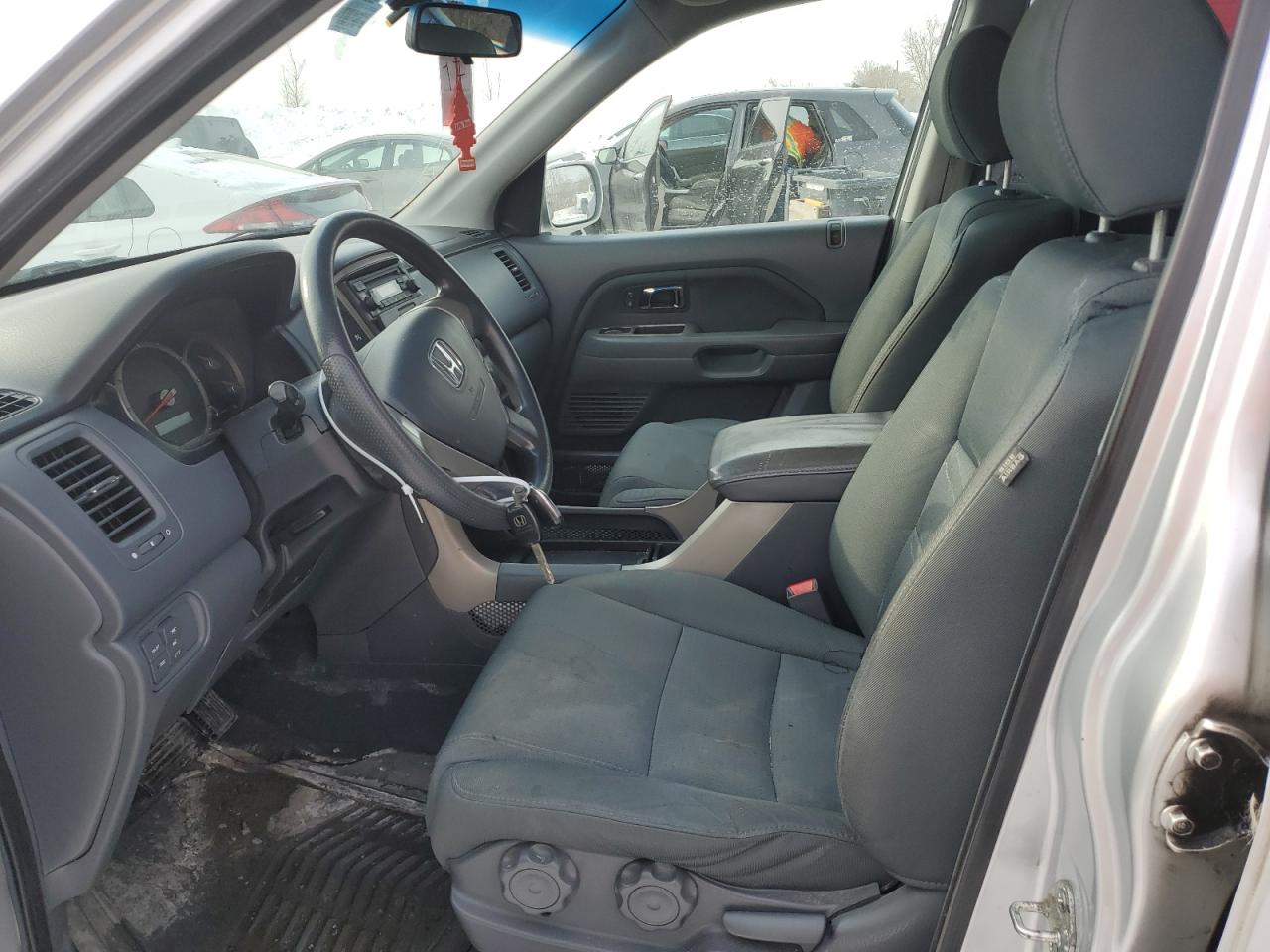 2008 Honda Pilot VIN 5FNYF28118B500188 Copart auction photo, front end / side damage thumbnail 7
