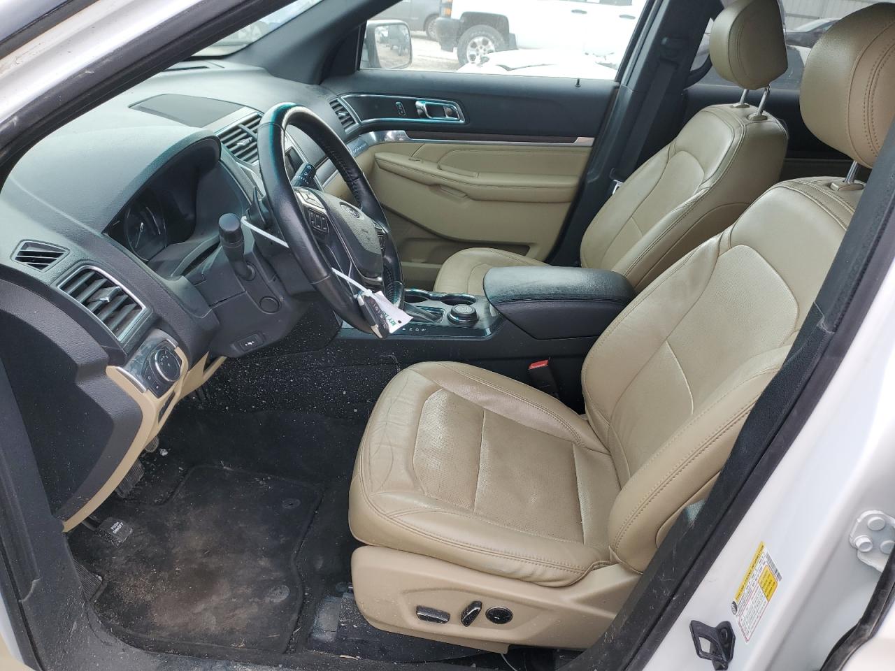2016 Ford Explorer VIN 1FM5K8F84GGD27350 Copart auction photo, front end damage thumbnail 7