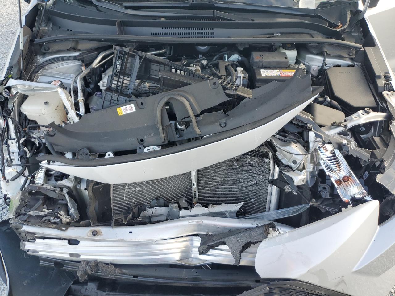 2021 Toyota Corolla VIN 5YFEPMAEXMP196298 Copart auction photo, all over damage thumbnail 12