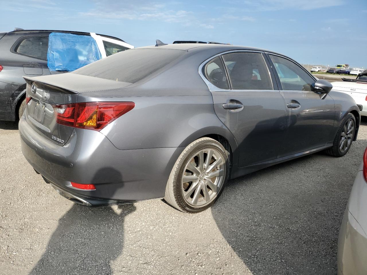 2013 Lexus GS VIN JTHBE1BL0D5026077 Copart auction photo, water/flood damage thumbnail 3