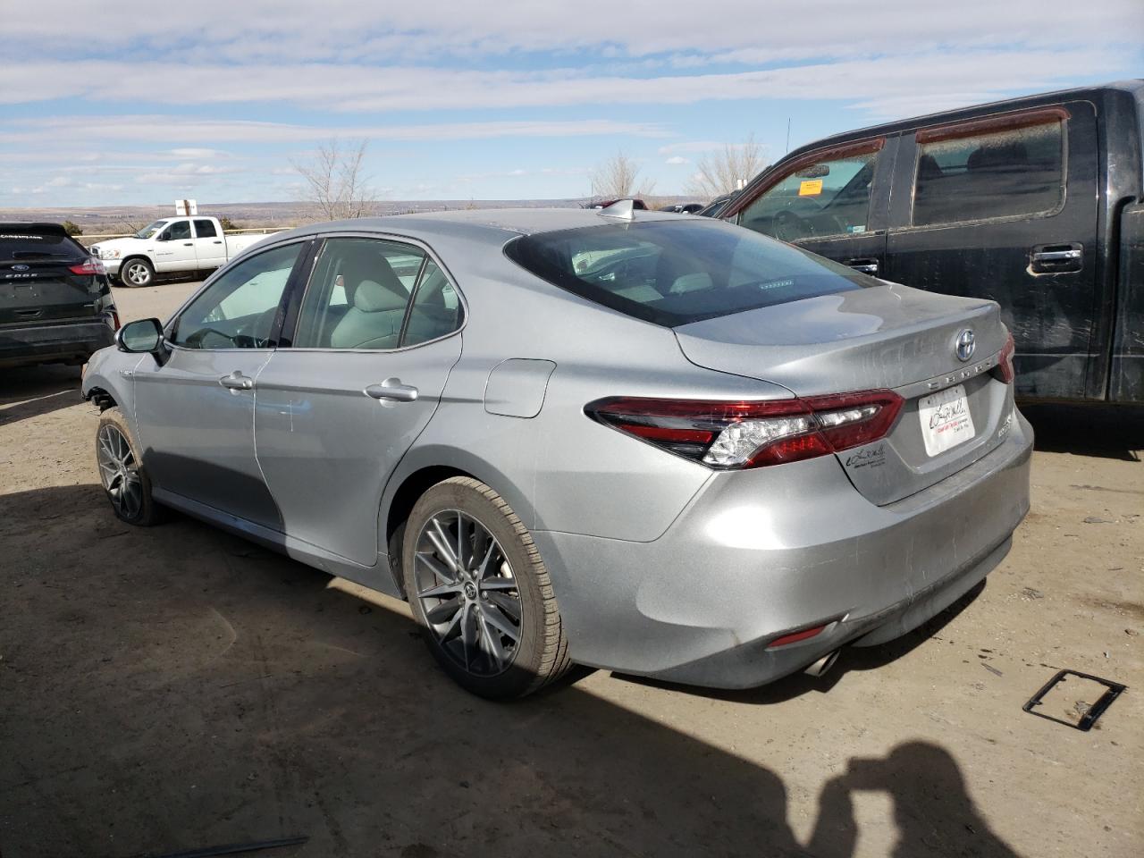 2021 Toyota Camry VIN 4T1F31AK2MU021238 Copart auction photo, side / front end damage thumbnail 2