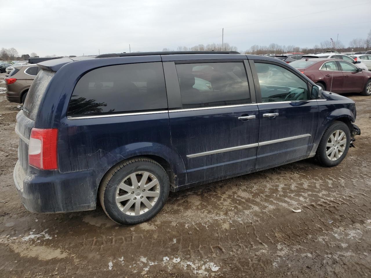 2012 Chrysler Town & Country VIN 2C4RC1CG6CR227930 Copart auction photo, front end / minor dent/scratches damage thumbnail 3