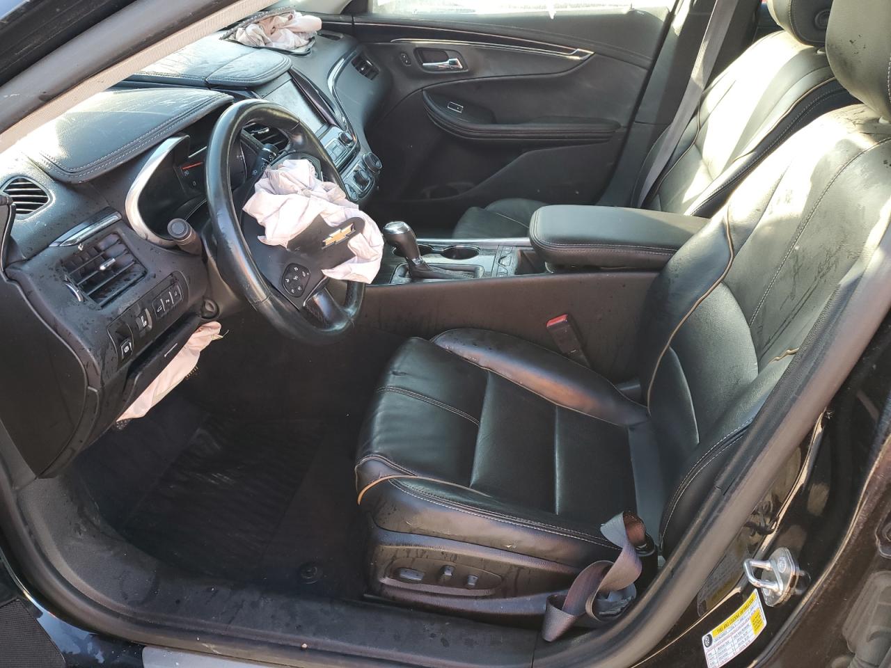 2017 Chevrolet Impala VIN 2G1145S30H9123160 Copart auction photo, front end / undercarriage damage thumbnail 7
